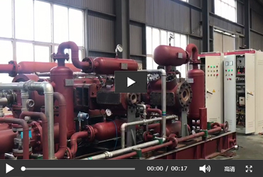 MW-15.2/(0.05-0.15)-40bog壓縮機試車現場